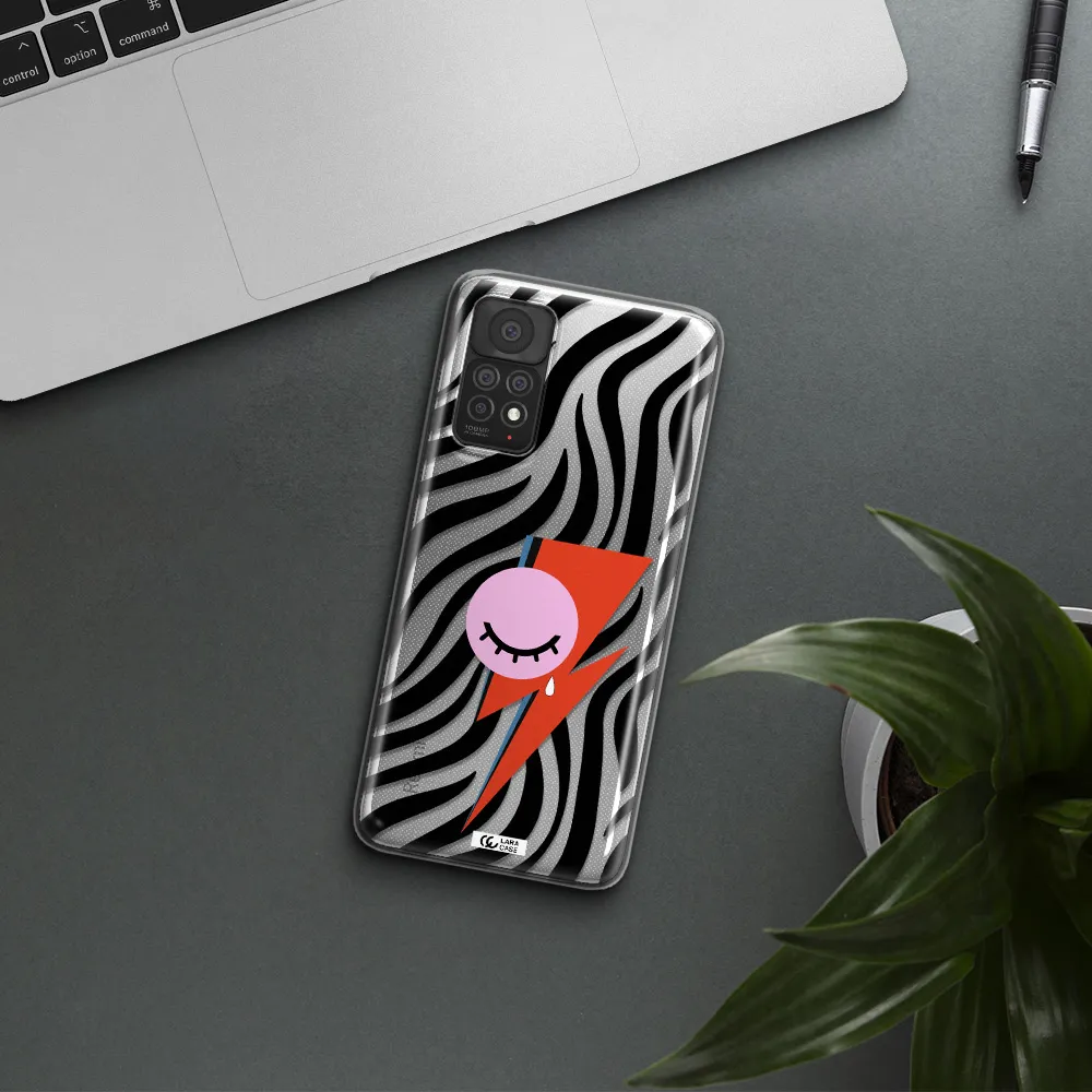 David Bowie Symbol Xiaomi Note 11 Pro Clear TPU Case