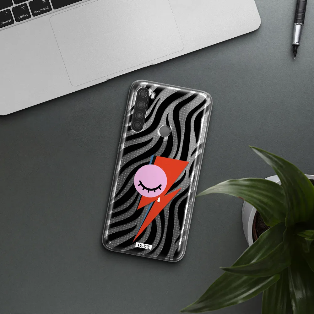 David Bowie Symbol Xiaomi Note 8 Clear TPU Case