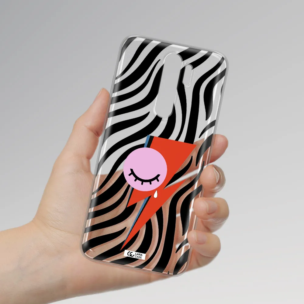 David Bowie Symbol Xiaomi Note 8 Pro Clear TPU Case