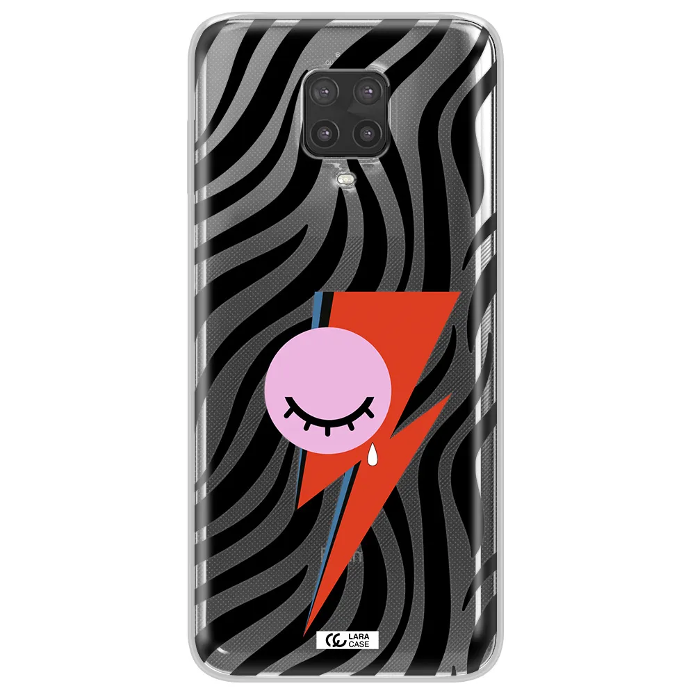 David Bowie Symbol Xiaomi Note 9 Pro Clear TPU Case