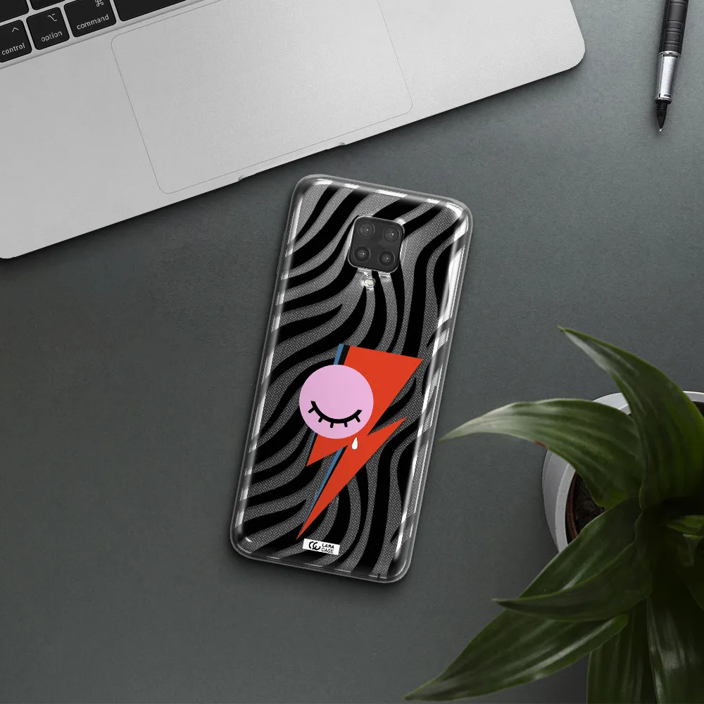 David Bowie Symbol Xiaomi Note 9 Pro Clear TPU Case