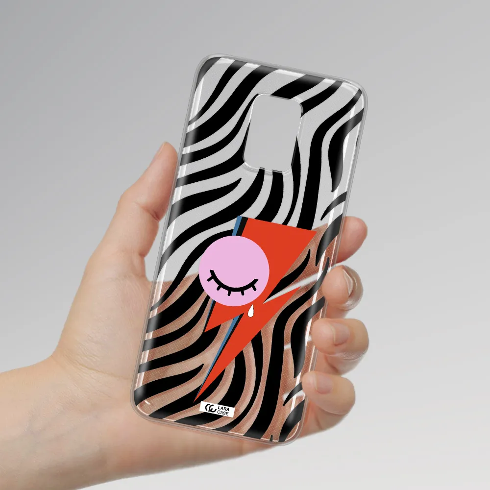 David Bowie Symbol Xiaomi Note 9S Clear TPU Case