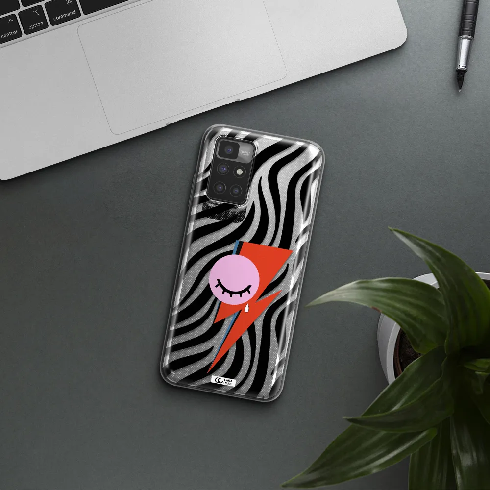 David Bowie Symbol Xiaomi Redmi 10 Clear TPU Case