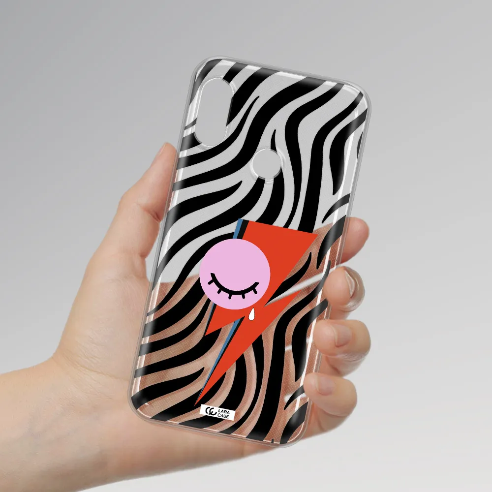 David Bowie Symbol Xiaomi Redmi 6 Pro Clear TPU Case