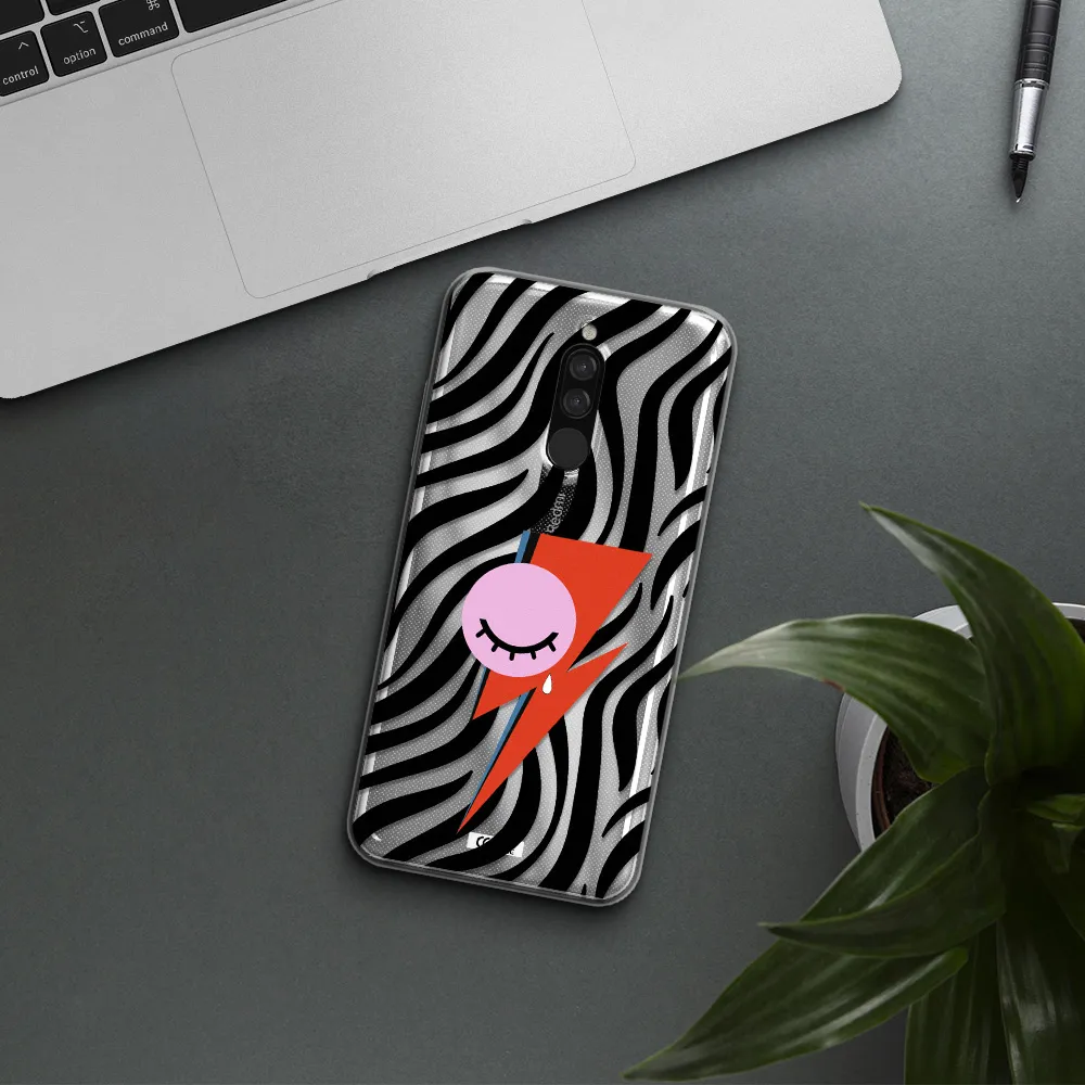 David Bowie Symbol Xiaomi Redmi 8 Clear Tpu Case