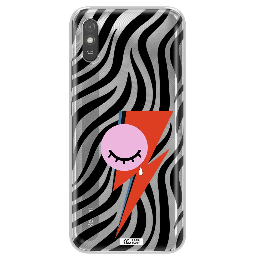 David Bowie Symbol Xiaomi Redmi 9A Clear TPU Case