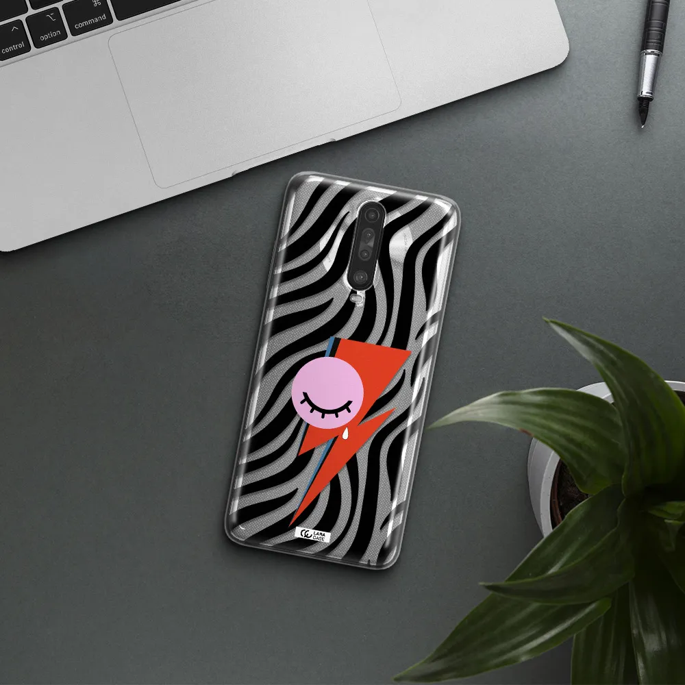 David Bowie Symbol Xiaomi Redmi K30 Clear TPU Case