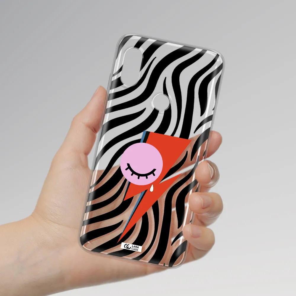 David Bowie Symbol Xiaomi Redmi Note 6 Pro Clear TPU Case