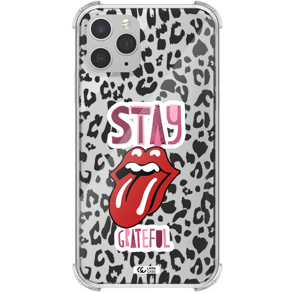 The Rolling Stones Apple iPhone 11 pro Clear PC Case