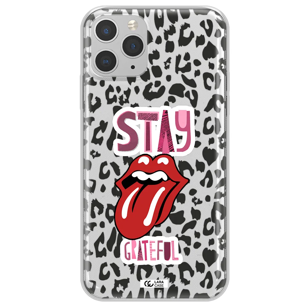 The Rolling Stones Apple iPhone 11 pro Clear TPU Case