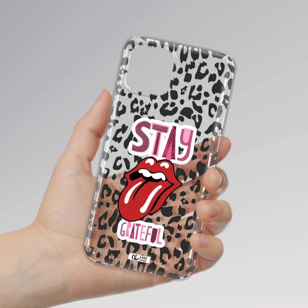 The Rolling Stones Apple iPhone 12 Clear TPU Case