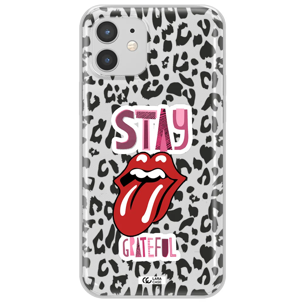 The Rolling Stones Apple iPhone 12 mini Clear TPU Case