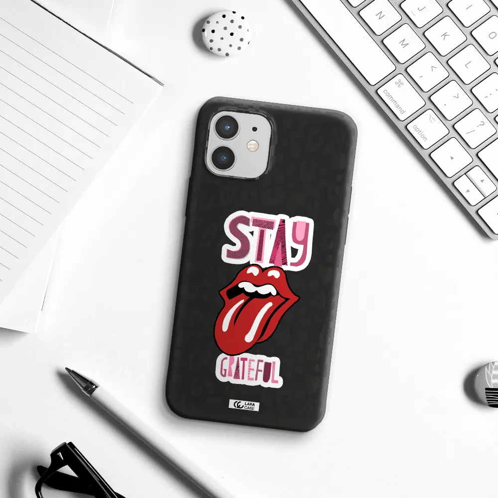 The Rolling Stones Apple iPhone 12 mini Silicone black Case