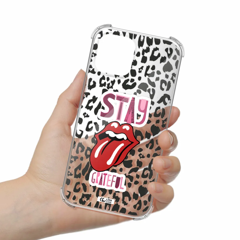 The Rolling Stones Apple iPhone 12 pro max Clear PC Case