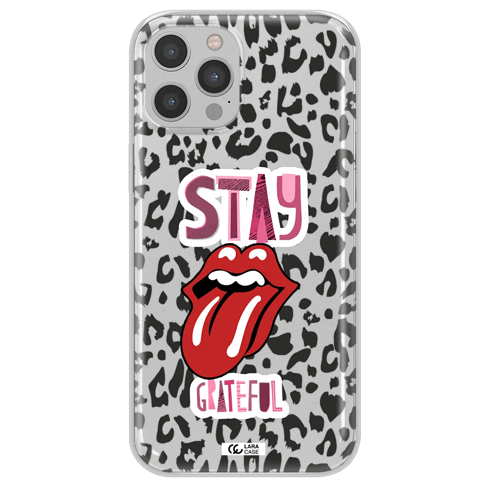 The Rolling Stones Apple iPhone 12 pro max Clear TPU Case