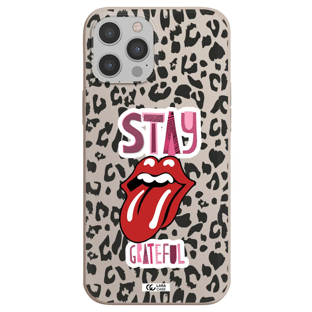 The Rolling Stones Apple iPhone 12 pro Silicone Stone Case