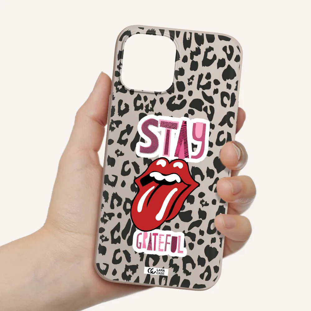The Rolling Stones Apple iPhone 12 pro Silicone Stone Case