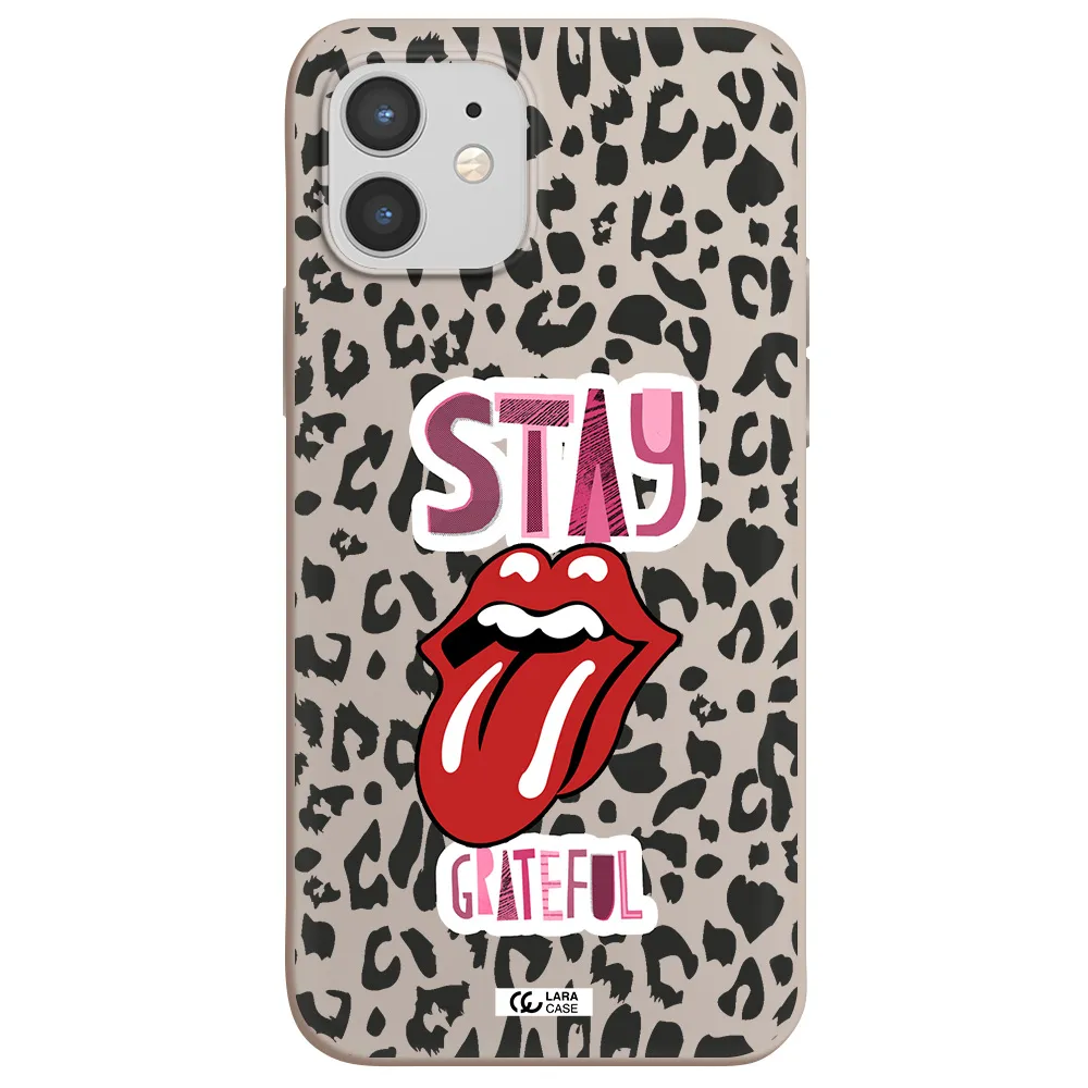 The Rolling Stones Apple iPhone 12 Silicone Stone Case