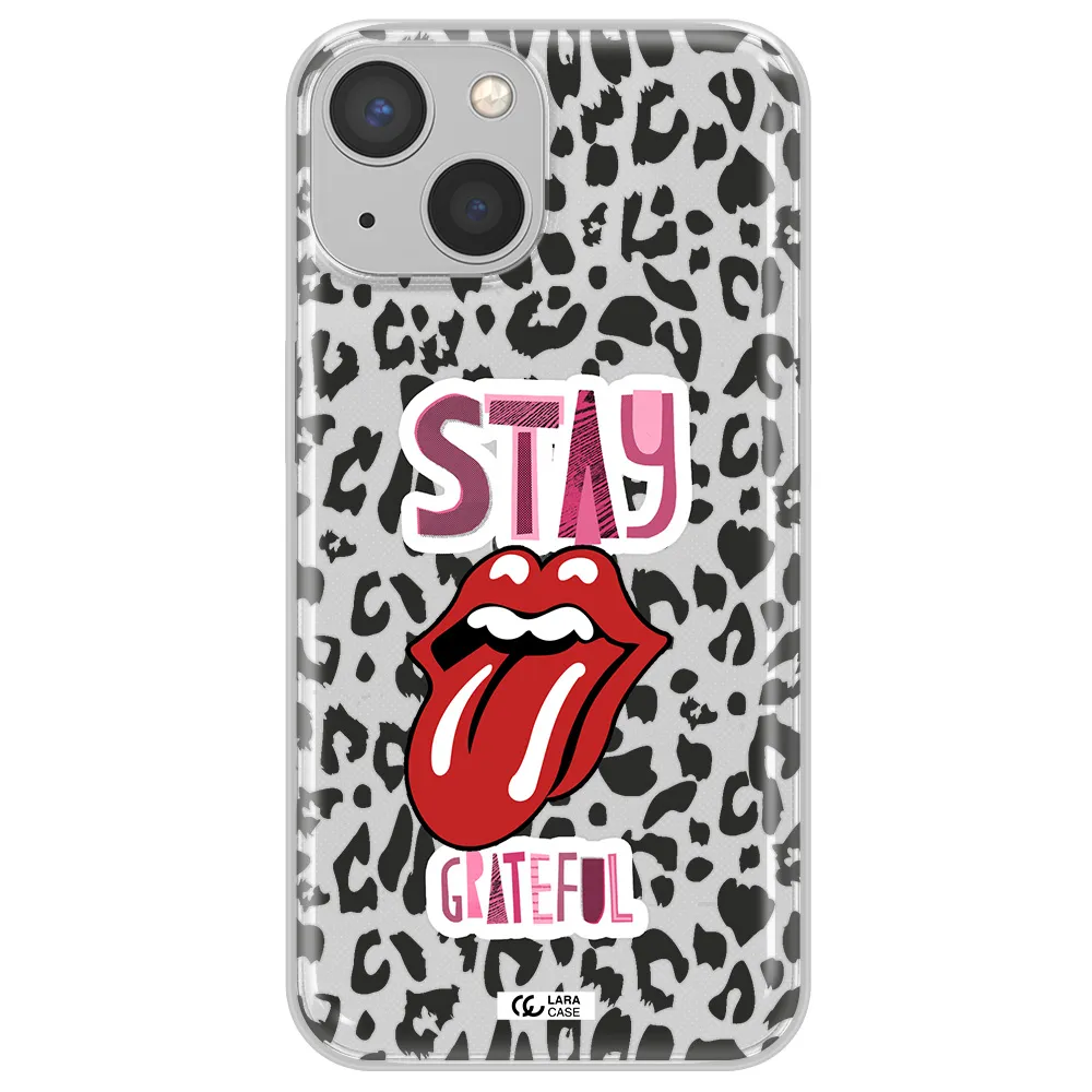 The Rolling Stones Apple iPhone 13 Clear TPU Case