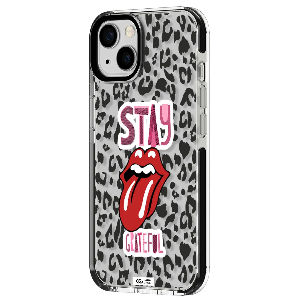 The Rolling Stones Apple iPhone 13 impact black border Case
