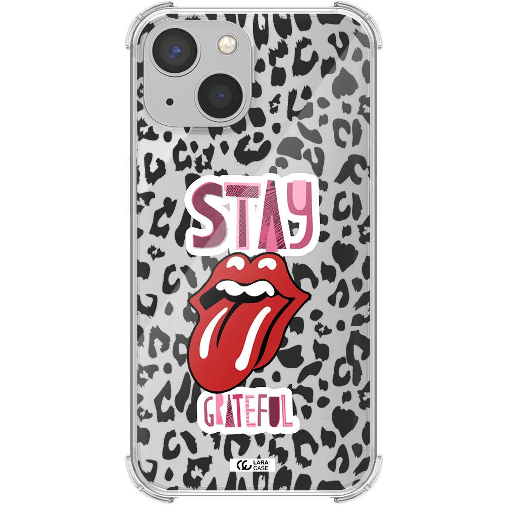 The Rolling Stones Apple iPhone 13 mini Clear PC Case