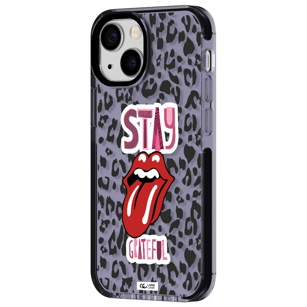 The Rolling Stones Apple iPhone 13 mini impact Lilac Case