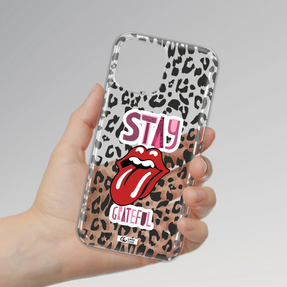 The Rolling Stones Apple iPhone 13 Pro Clear TPU Case