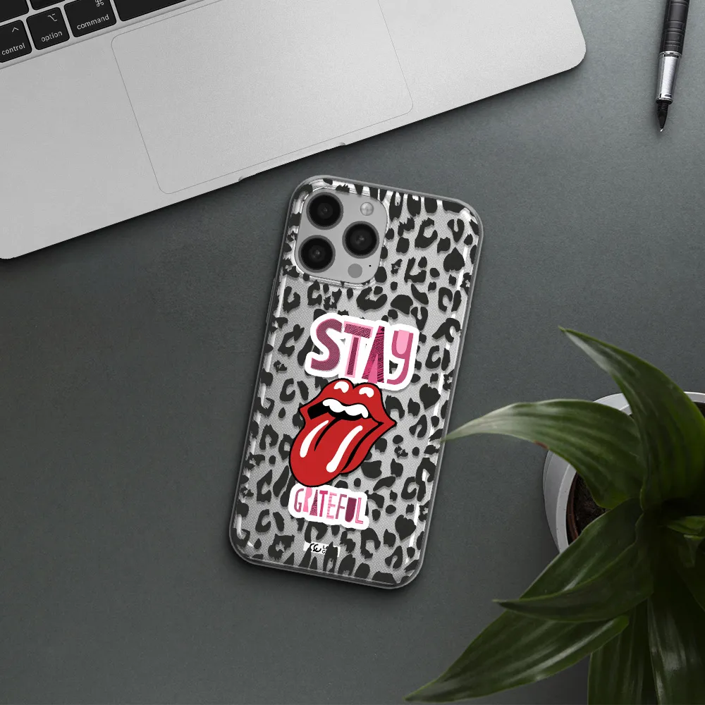 The Rolling Stones Apple iPhone 13 Pro Clear TPU Case