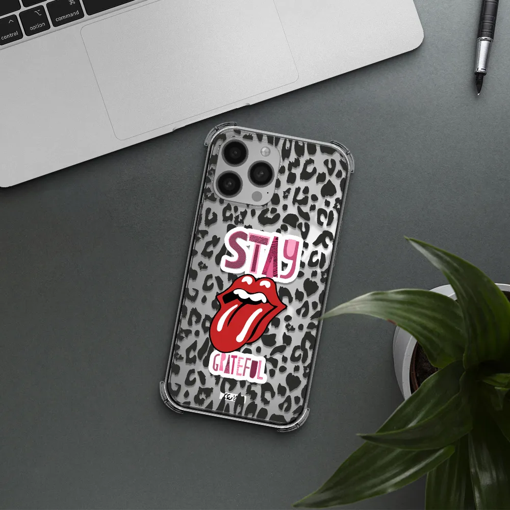 The Rolling Stones Apple iPhone 13 Pro Max Clear PC Case
