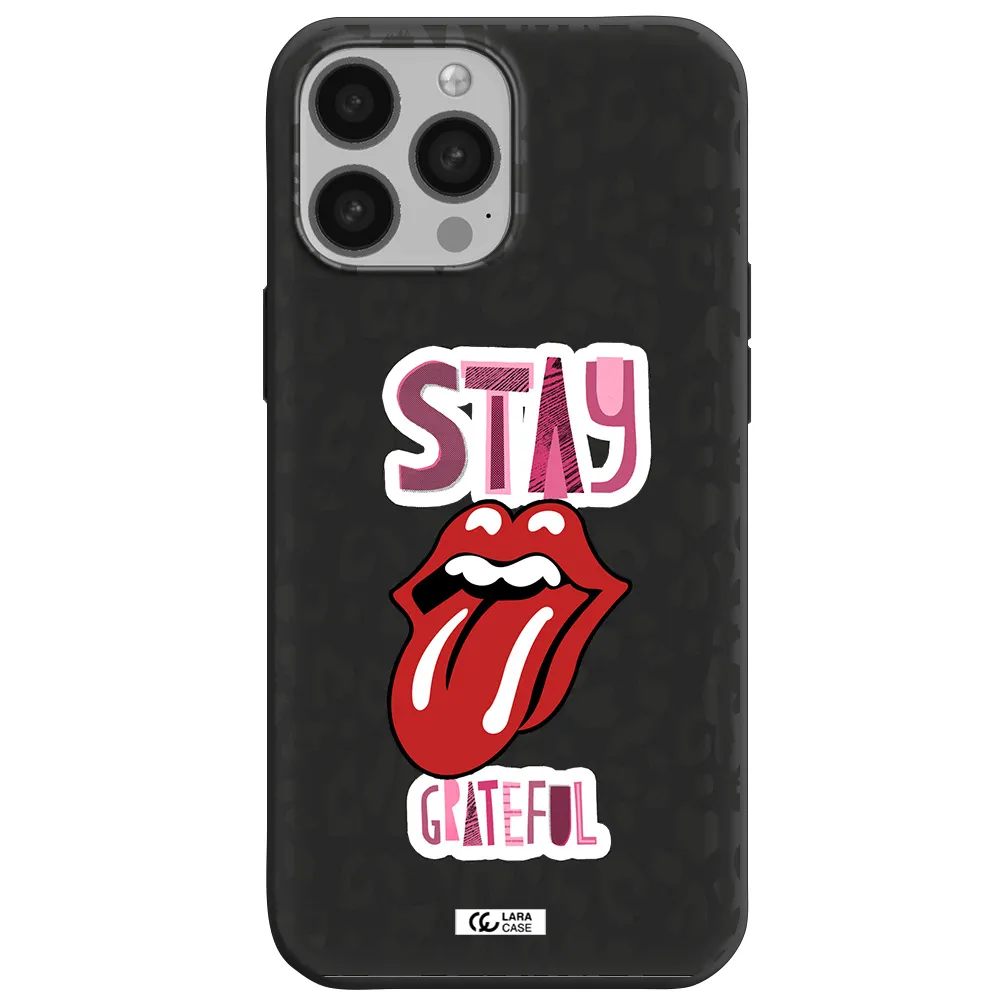 The Rolling Stones Apple iPhone 13 Pro Max Silicone black Case