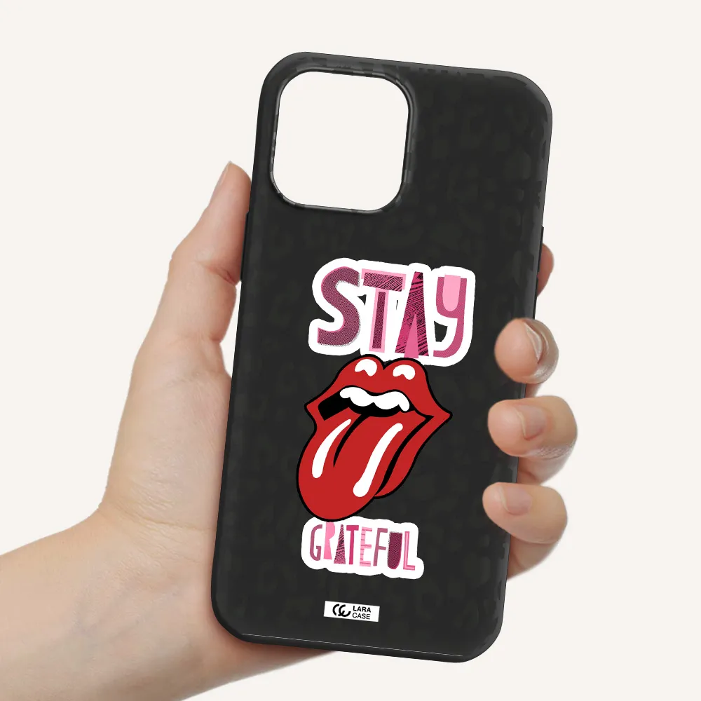 The Rolling Stones Apple iPhone 13 Pro Max Silicone black Case