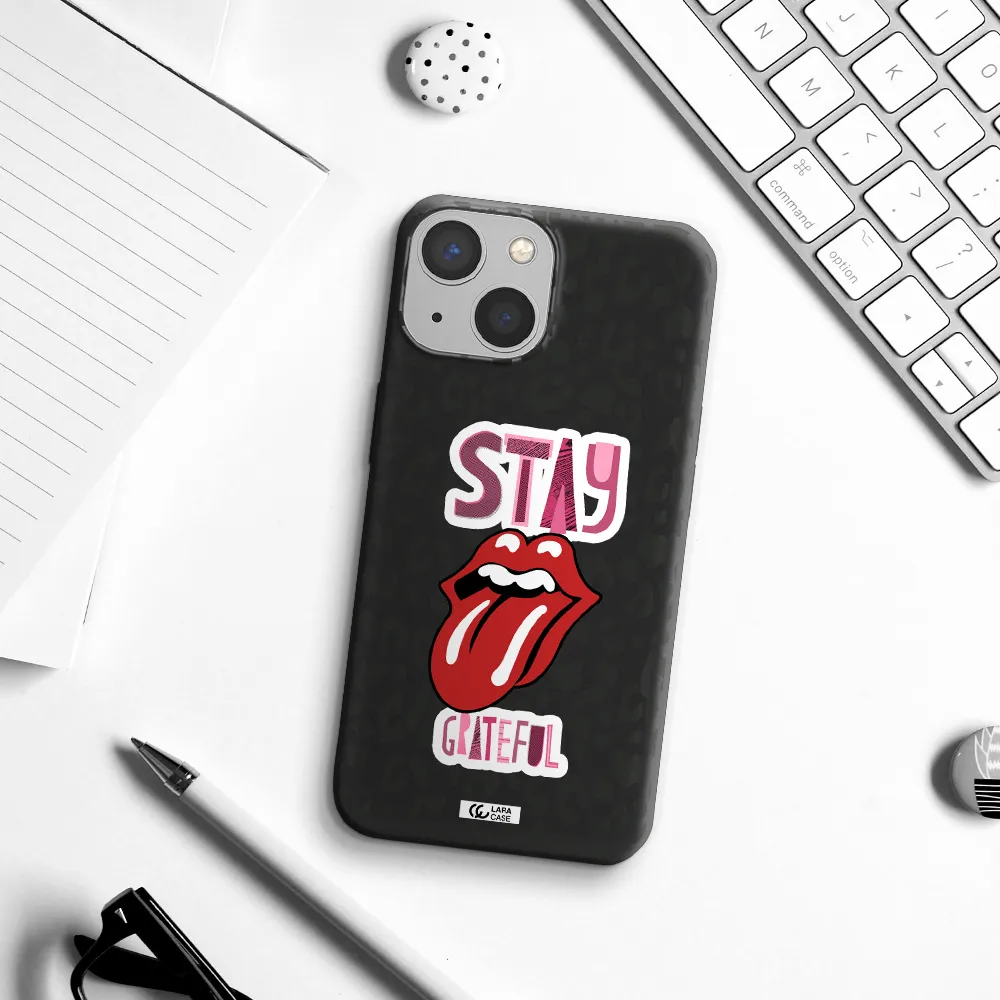 The Rolling Stones Apple iPhone 13 Silicone black Case