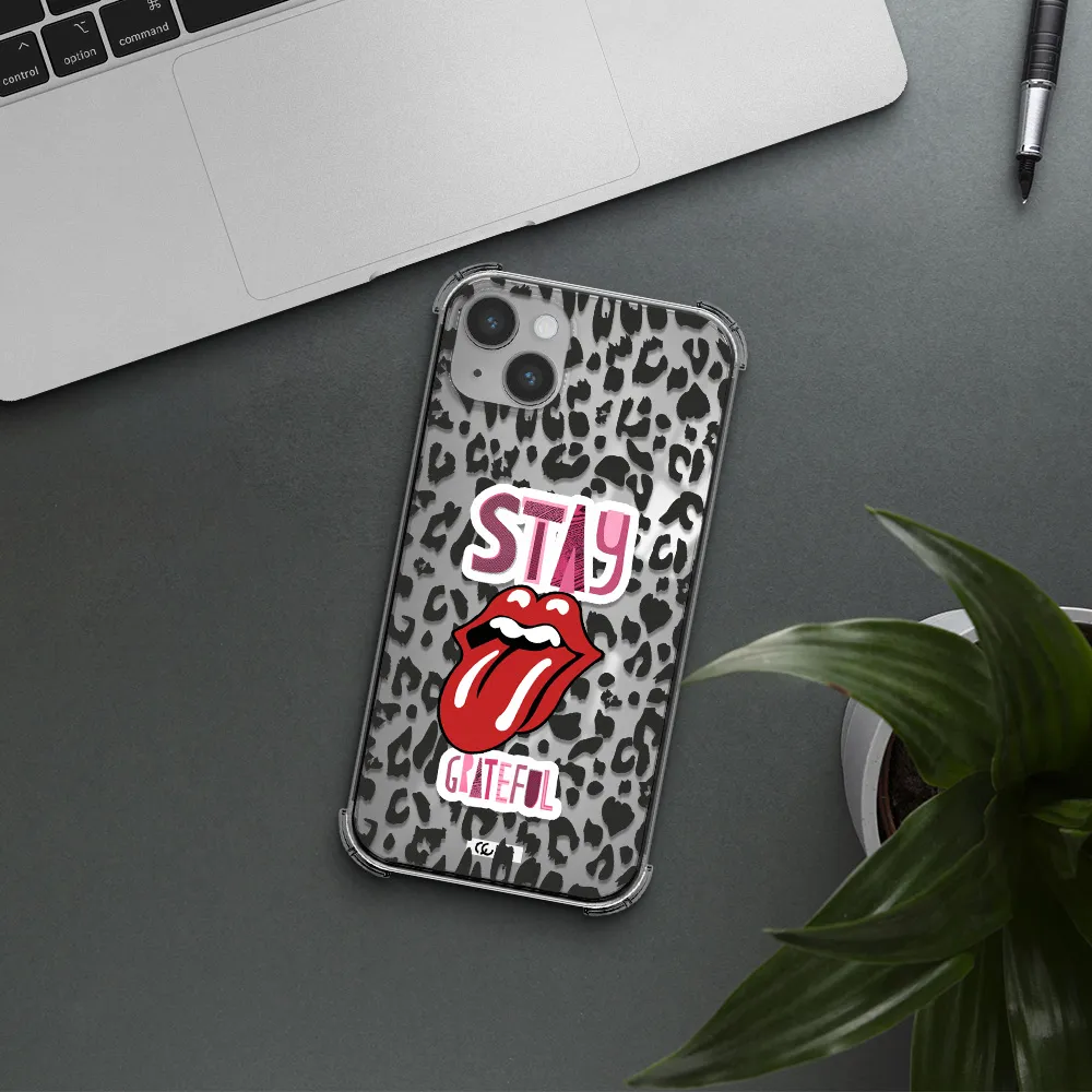 The Rolling Stones Apple iPhone 14 Clear PC Case