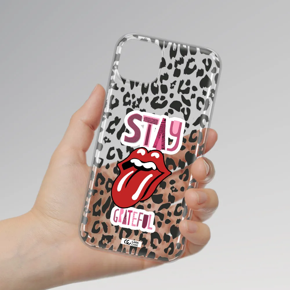 The Rolling Stones Apple iPhone 14 Clear TPU Case