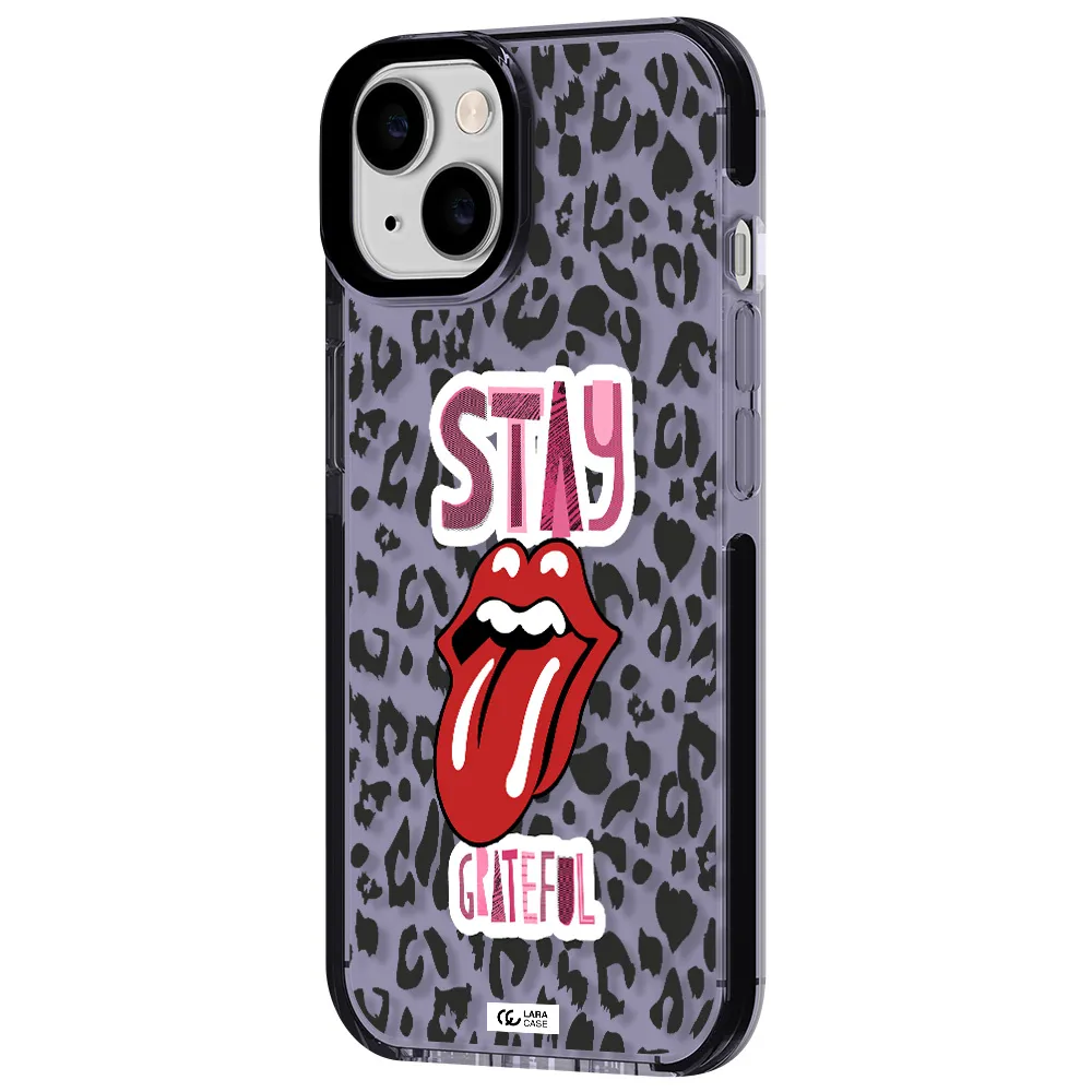 The Rolling Stones Apple iPhone 14 impact Lilac Case