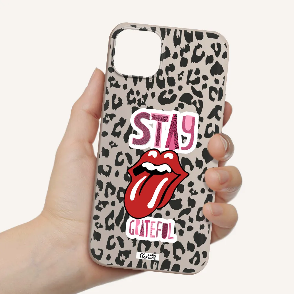 The Rolling Stones Apple iPhone 14 plus Silicone Stone Case