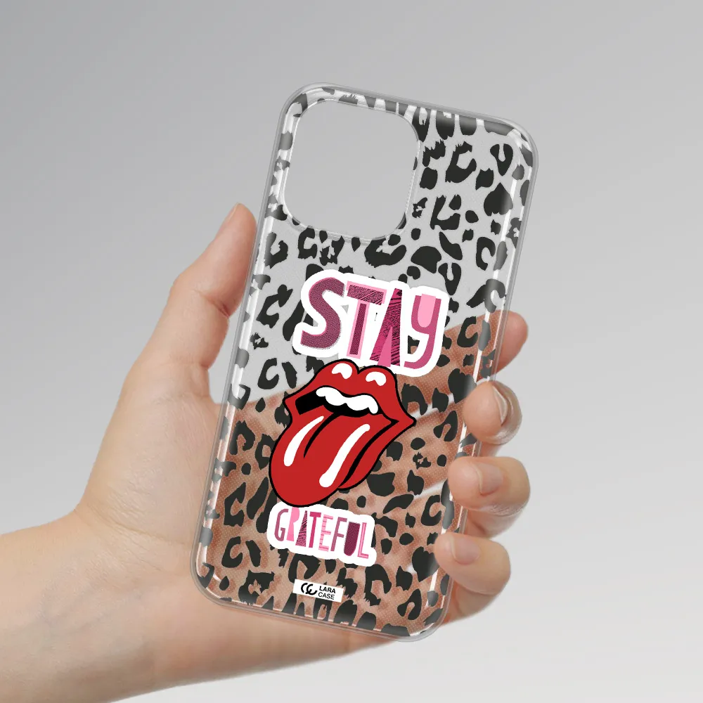 The Rolling Stones Apple iPhone 14 pro Clear TPU Case