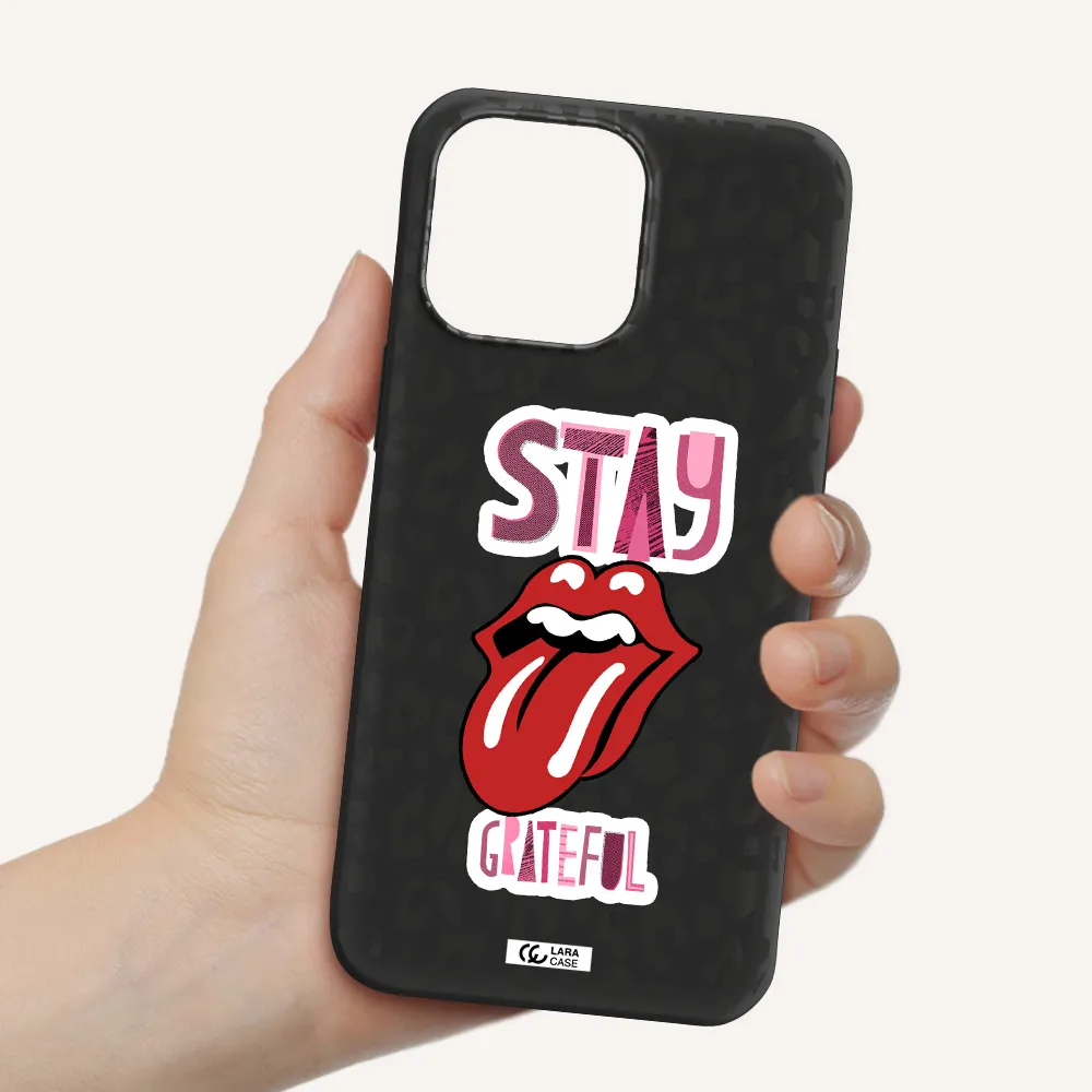 The Rolling Stones Apple iPhone 14 pro Silicone black Case