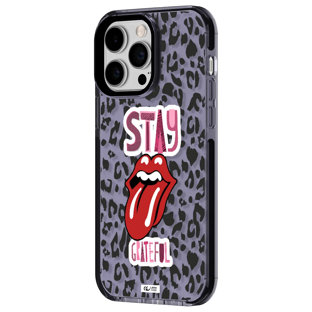 The Rolling Stones Apple iPhone 15 Pro impact Lilac Case