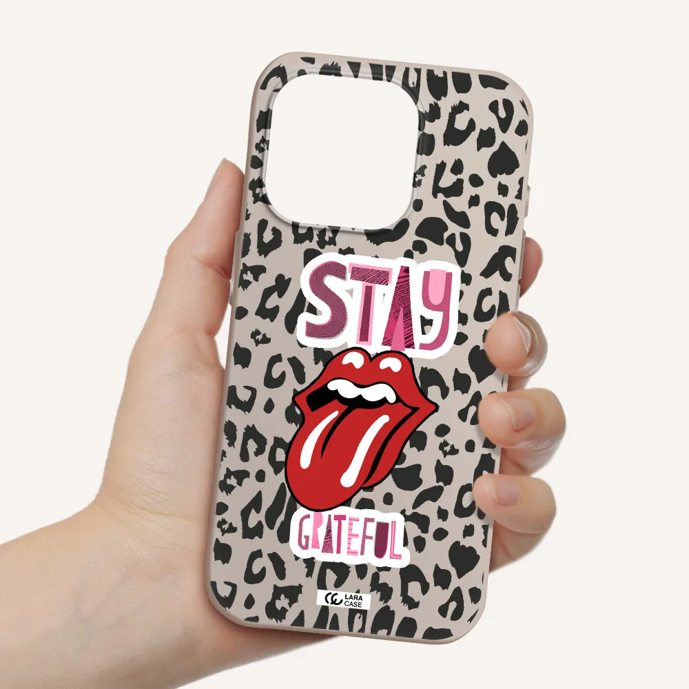 The Rolling Stones Apple Iphone 15 Pro Silicone Stone Case