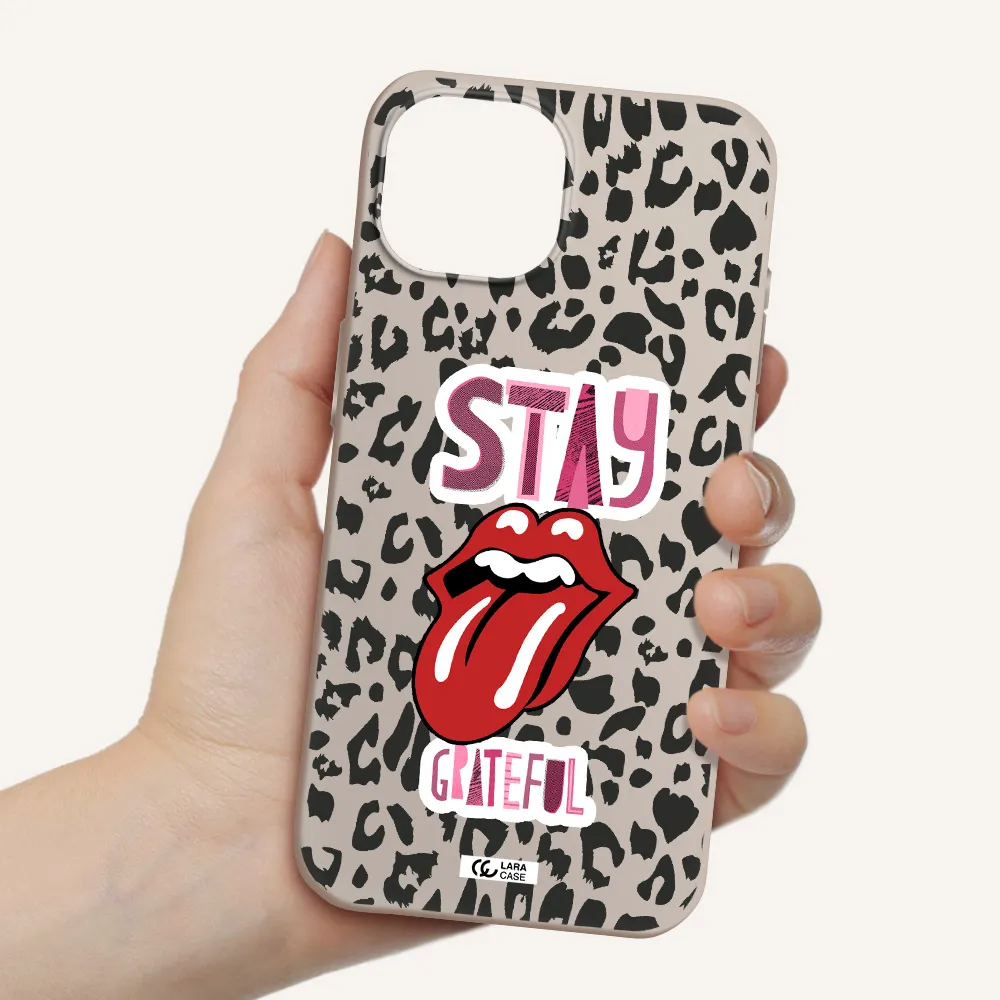 The Rolling Stones Apple iPhone 15 Silicone Stone Case