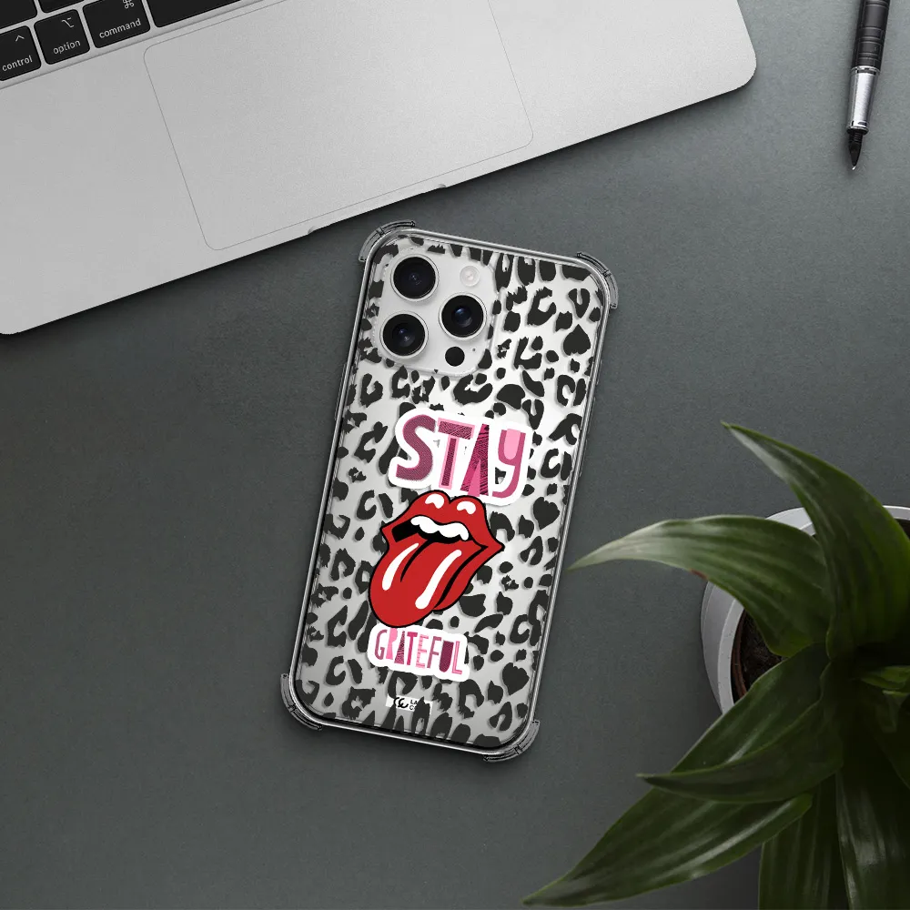 The Rolling Stones Apple Iphone 16 Pro Max Clear Pc Case