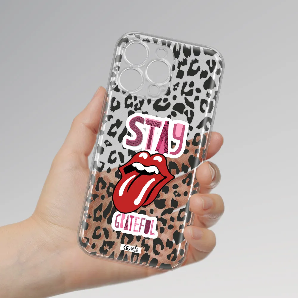 The Rolling Stones Apple Iphone 16 Pro Max Clear Tpu Case