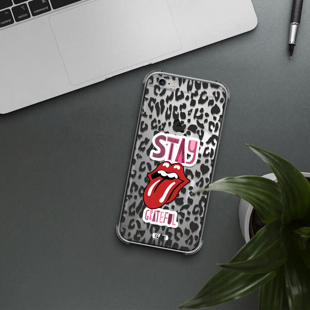 The Rolling Stones Apple iPhone 6 plus Clear PC Case
