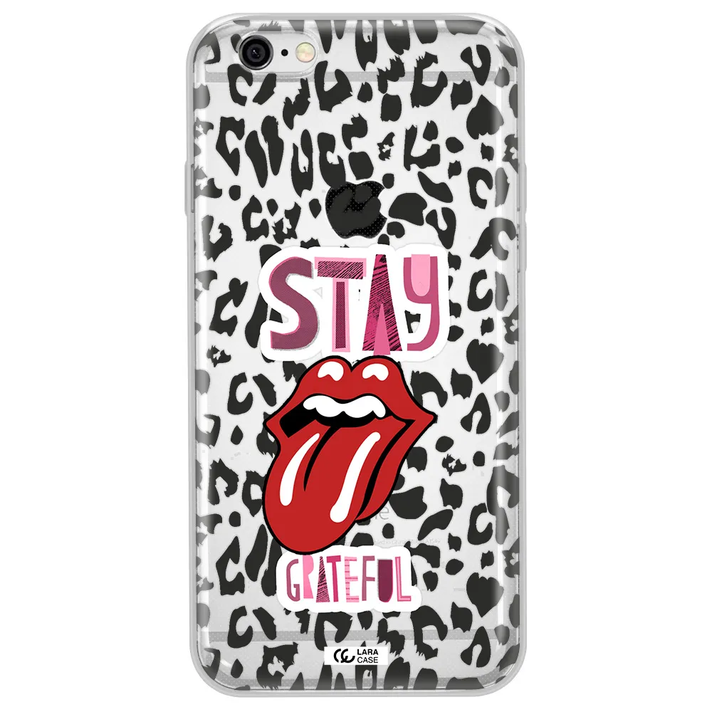 The Rolling Stones Apple iPhone 6 plus Clear TPU Case