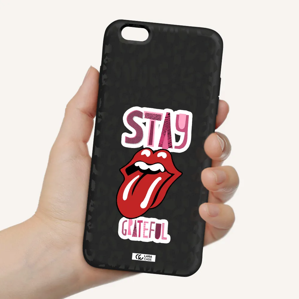 The Rolling Stones Apple iPhone 6 plus Silicone black Case