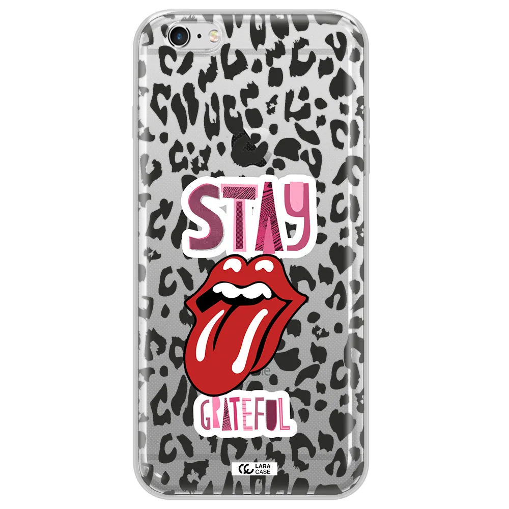 The Rolling Stones Apple iPhone 6 s plus Clear TPU Case