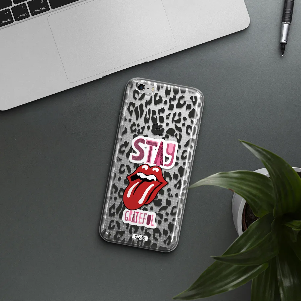 The Rolling Stones Apple iPhone 6 s plus Clear TPU Case