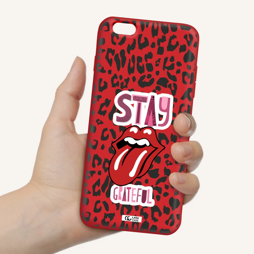 The Rolling Stones Apple iPhone 6S Silicone Imperial Red Case
