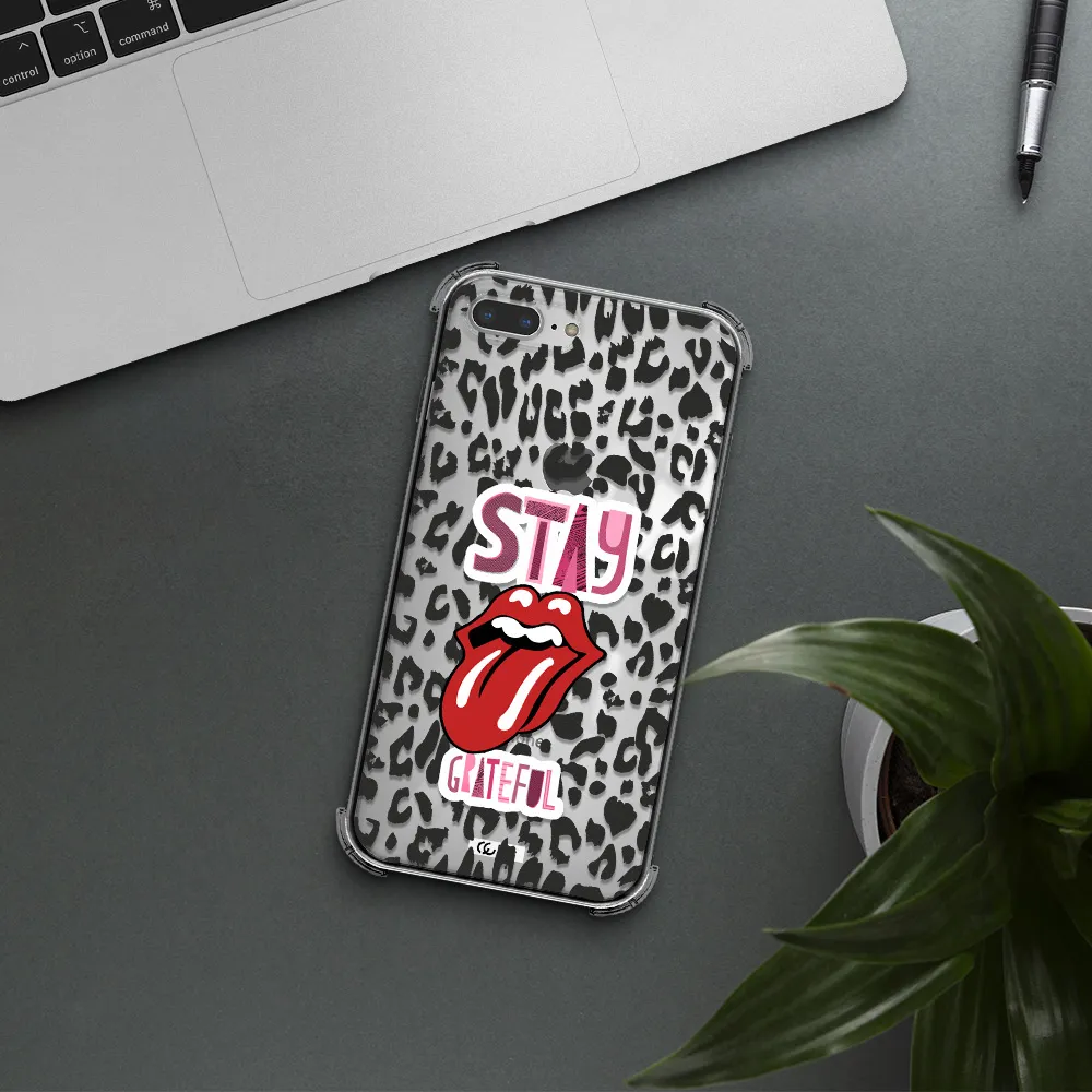 The Rolling Stones Apple iPhone 7 plus Clear PC Case